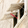 secretatlantis > In the streets of Cres, look up to see this window. [Cres - Croatia]